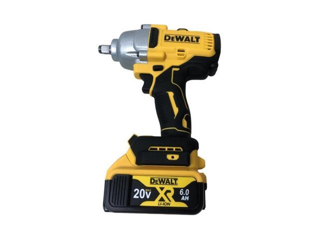 DEWALT 20V Brushless High Torque Impact Wrench DCF900 (impact wrench + Batteries + Chargers)