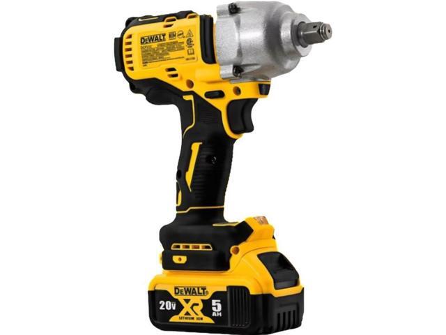DEWALT 20V Brushless High Torque Impact Wrench DCF900 (impact wrench + Batteries + Chargers)