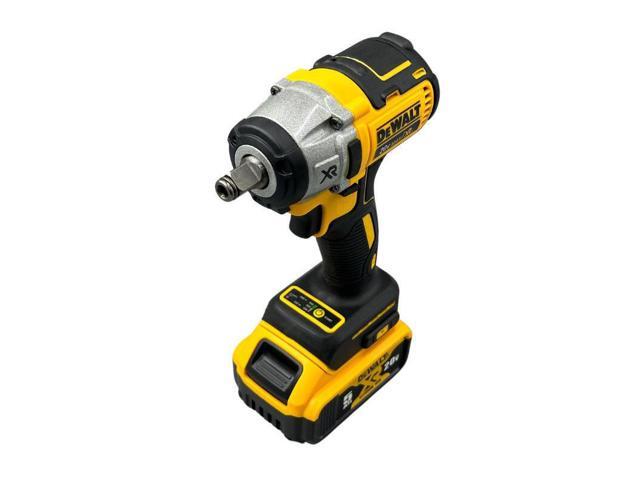 DEWALT DCF880 20V Brushless Cordless Impact Wrench - 203Nm High Torque, LED Light Ring, Impact wrench + Battery + Charger