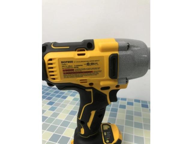 DEWALT DCF900 20V Brushless 1/2-Inch Drive High-Torque Impact Wrench - Heavy-Duty for Construction, Auto Repair & Maintenance (impact wrench +...