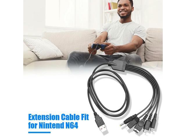 Hot Sale USB Charger Cable Multi-function 5 in 1 USB Charger Cable Replacement Fit for Nintend 3DS XL NDSLite NDSI LL