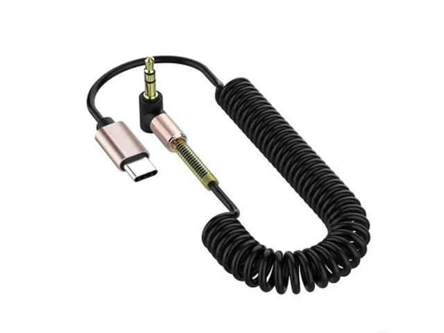 AUX Audio Cable Type-C USB C to 3.5mm Jack AUX Cord Car Speaker Headphone Adapter for Type-C Converter