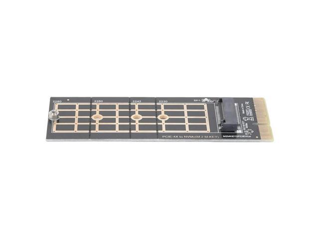 PCI-E to M.2 Convert Adapter NVMe SSD Adaptor Card PCI-E 3.0 X4 to NVMe M.2 Adapter Support 2230 2242 2260 2280 SSD