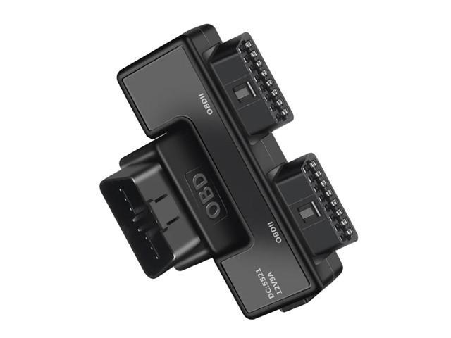 OBD2 One Divided Into Two Adaptor Cable Connector Adapter OBD Expansion Adapter Wire 16 Pin 16 Core Cable Universal With Dc5