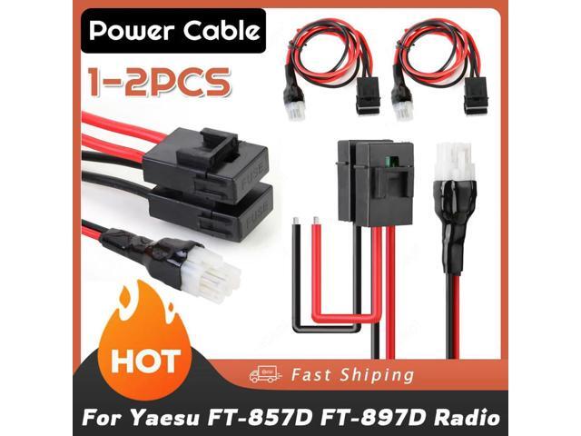 1m 30A Six Pin Short Wave Extension Power Cord Cable for Yaesu FT-857D FT-897D