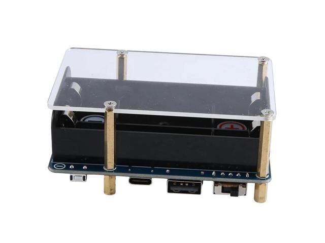 Power UPS Module Power Supply Module For Raspberry Pi Uninterruptible Capacity Thimble Charge Discharge 5V Output Power Module