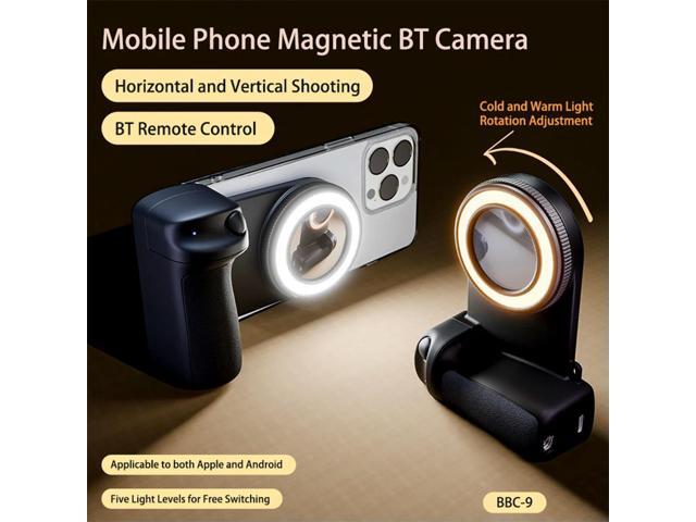 For Magsafe Magnetic Bluetooth-Compatible Shutter Camera Photo Stabilizer 1/4inch Screw Phone Holder for Android 16 15 14