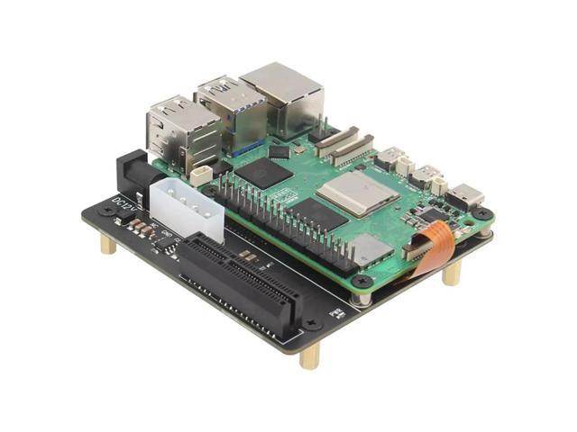 X1010 Expansion Board PCIe FFC Connector to Standard PCIe X4 Slot Expansion Board for Raspberry Pi 5 US PLUG
