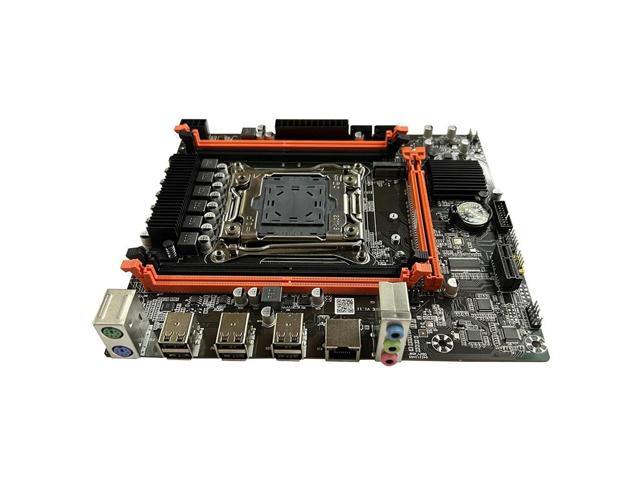 X99E Motherboard+E5 2676 V3 CPU+Thermal Grease Support 4XDDR4 RECC RAM PCIEX16 NVMe Gigabit LAN Card Desktop Motherboard