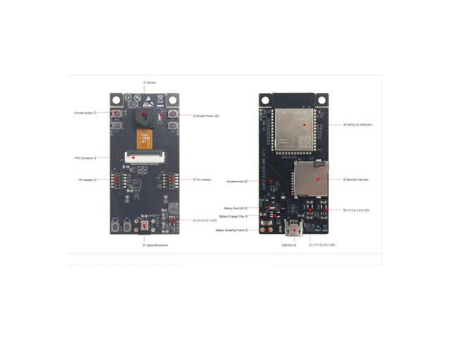 1Pcs ESP32-S3-EYE Artificial ligence Development Board Equipped with ESP32-S3 Chip AI Development Framework