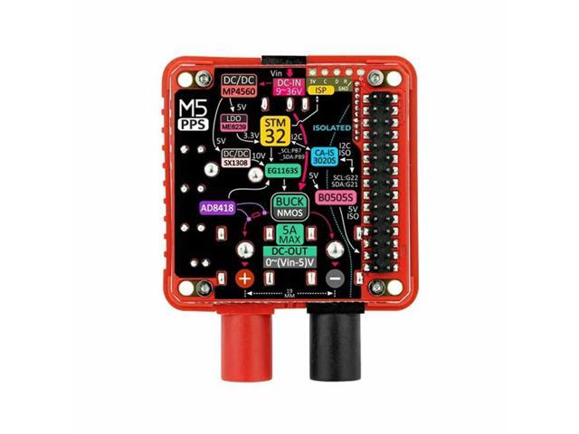 For M5stack Module 13.2 Programmable Power Supply Module For Core/Core2/Cores3 Series Hosts