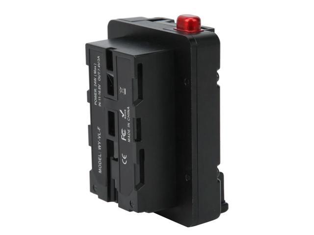 V Mount to NPF Adapter VLock Dtap Plate Adapter for Monitor Fill Light