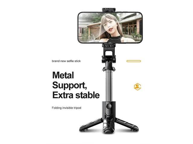 V03 Tripod Stand Bluetooth Wireless Selfie Stick Extendable Monopad With Shutter For Mobile Phone