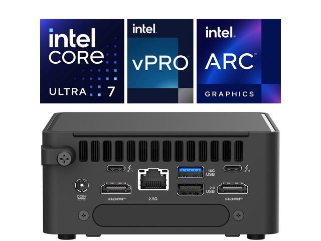 Asus NUC 15 Pro NUC15CRHV7 Mini PC - Intel Core Ultra 7 265H - 96 GB DDR5 SDRAM Maximum RAM Support - Intel Arc 140T Graphics - IEEE 802.11be -...