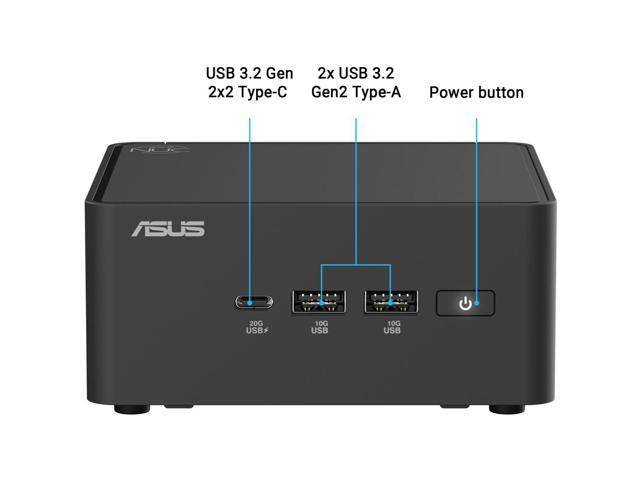 Asus NUC 15 Pro NUC15CRHV7 Mini PC - Intel Core Ultra 7 265H - 96 GB DDR5 SDRAM Maximum RAM Support - Intel Arc 140T Graphics - IEEE 802.11be -...