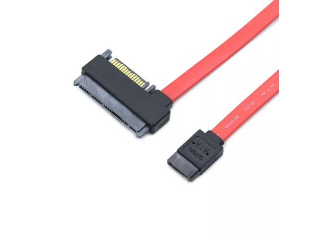 Vszerda SFF-8482 SAS29+15P Female to SATA 7P Female Hard Drive Adapter Cable 50CM