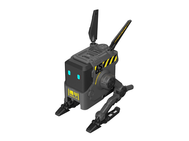 65W GaN Robot USB-C Charger with 3 Ports Futuristic Robot-Inspired Design with Foldable Legs, 2 USB-C & 1 USB-A Ports for Fast Charging with...