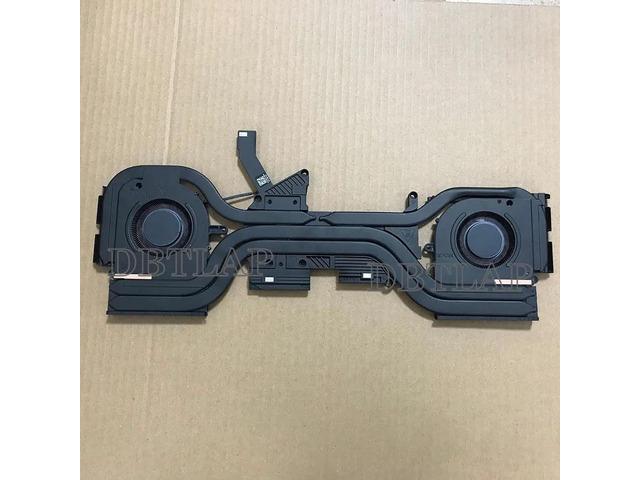 CPU GPU Cooling Fan Replacement for Dell Alienware M16 R2, P/N: 02GN4X ND8CC31 23F16 (CPU Fan) & ND8CC32 23F17 (GPU Fan), DC 12V 0.6A Laptop...