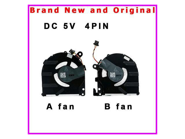 New Replacement CPU GPU Cooling Fan for HP Spectre x360 2-in-1 14-EF 14T-EF Series 14-EF0013dx 14-EF2047nr, PN N12234-001 ND55C0A-21A09...