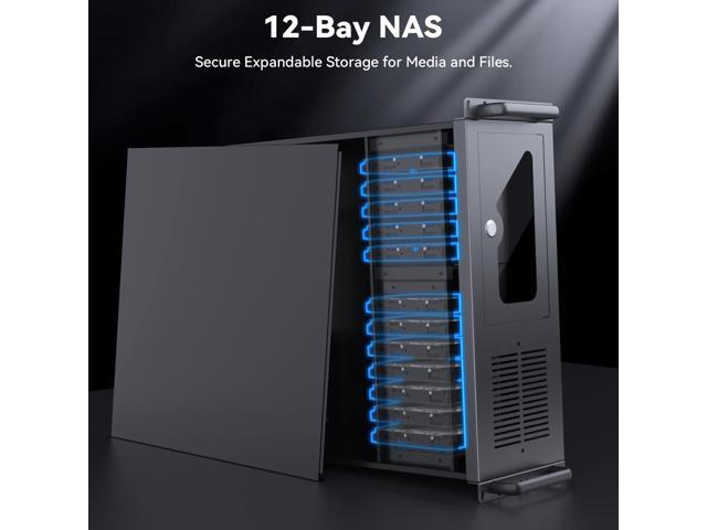 4U Server Chassis Rackmount, 7 PCI Slots, Ventilated Front Panel with Lockable Security Door, Heavy-Duty Industrial Computer Case