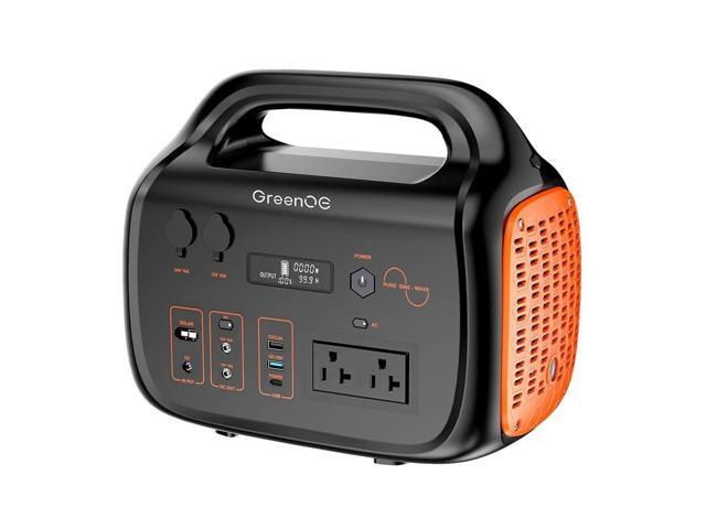 GreenOE Portable Power Station 600W 655Wh Solar Powered Generator with 11 Ports