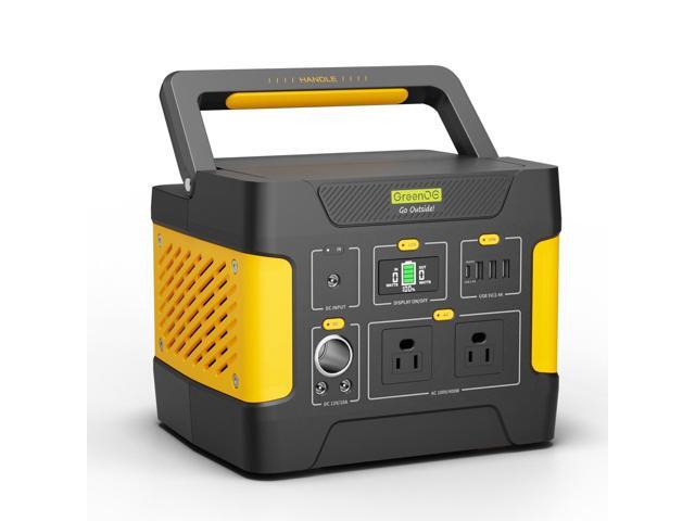GreenOE 294Wh Portable Power Station LFP Battery Charging Solar Generator Black