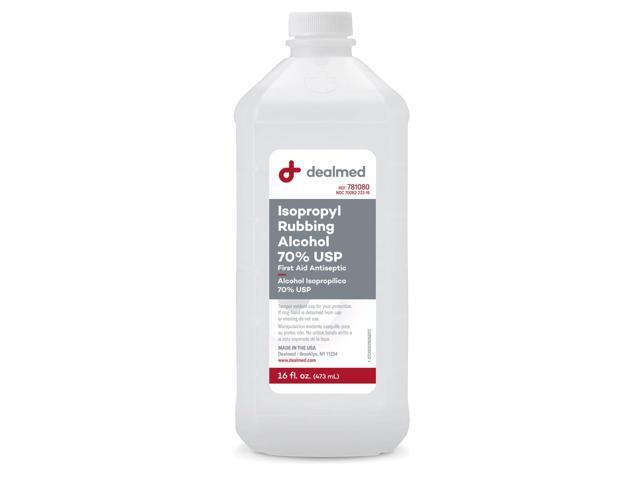 Dealmed Isopropyl Rubbing Alcohol - 70% USP, 16 oz