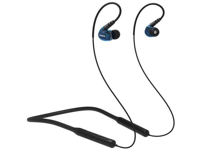 Wireless Neckband Earbuds Headphones for Kids Women Small Ears w Microphone 12H Playtime, 10M Bluetooth 5.0, IPX5 Sweatproof, Secure Over Ear...