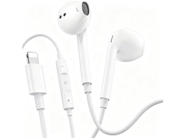 1Pack Earbuds for iPhone Headphones Lighning Plug Wired Earphones in-Ear