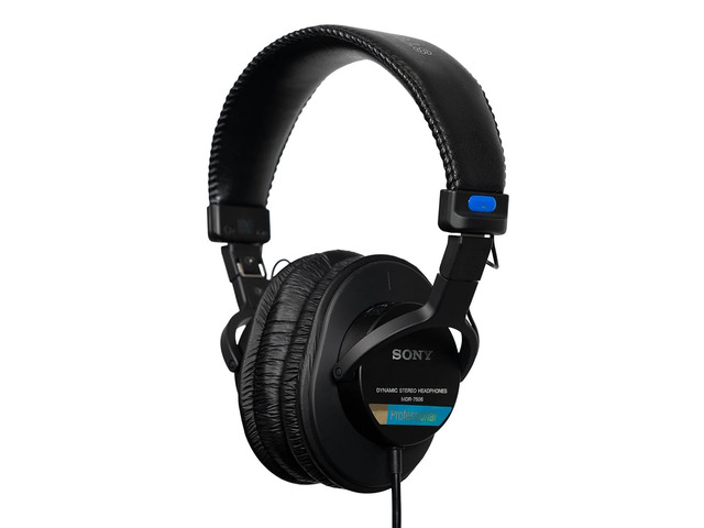 MDR7506 Professional Large Diaphragm Headphone MDR-7506, 40mm drivers, 10Hz-20kHz