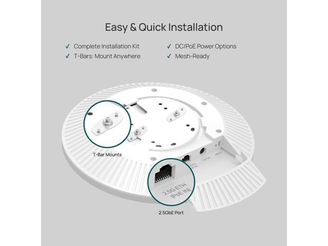TP-Link EAP770 BE11000 Tri-Band Wi-Fi 7 Access Point - image 5