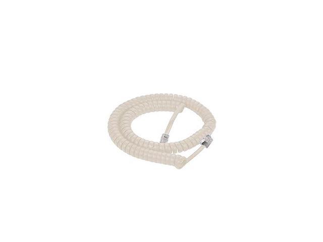 Lumenzi Premium 1.5 Inch Lead Handset Cord - Off-White Telephone Cable for Clear Voice Transmission and Reliability - Perfect for Home and Office -...