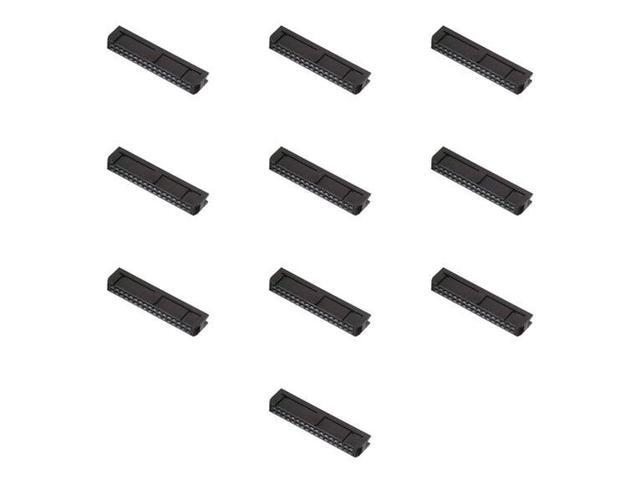 Lumenzi 34 Pin Dual Row IDC Socket Female Connector Durable & Reliable for Data Communication 10 Pcs Pack