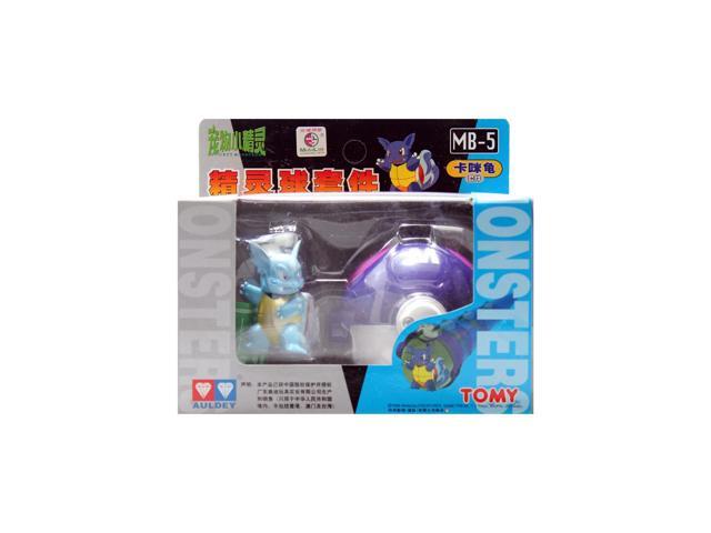 TOMY: Pokemon Monster Collection - Master Ball and Wartortle Figure #MB-5