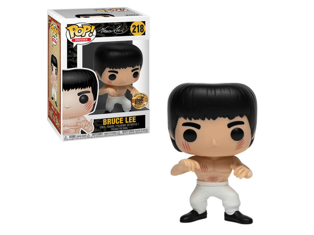 Funko Pop! Movies #218 Bruce Lee White Pants and Scars (Bait Exclusive)