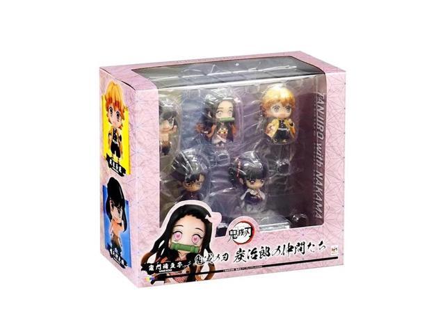 Megahouse: Demon Slayer: Kimetsu no Yaiba - Tanjiro & Friends Mascot Box of 5 Figures