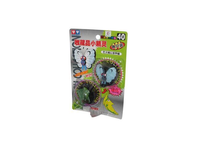 TOMY: Pokemon Monster Collection - Butterfree and Metapod #40