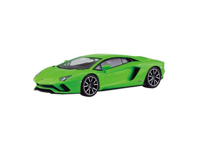 Aoshima: 1/32 The Snap Kit Lamborghini Aventador S (Pearl Green) Scale Model Kit #12-D