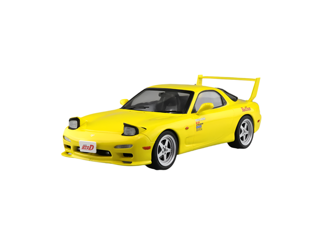 Aoshima: Initial D - 1/24 TAKAHASHI KEISUKE FD3S RX-7 COMICS VOL.1 Ver. Scale Model Kit #12