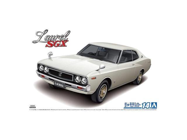 Aoshima: 1/24 Nissan KHC130 Laurel HT 2000SGX '72 Scale Model Kit #14