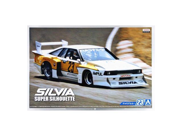 Aoshima: 1/24 Nissan KS110 Silvia Super Silhouette '82 Scale Model Kit #23