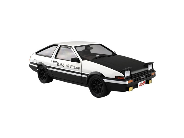 Aoshima: 1/24 Initial D - Takumi Fujiwara AE86 Trueno Comics Vol. 37 Scale Model Kit #6