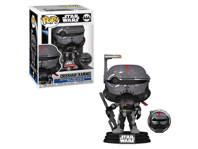 Funko POP! Star Wars: The Bad Batch - Crosshair Kamino with Pin Vinyl Figure #444 Special Edition Exclusive
