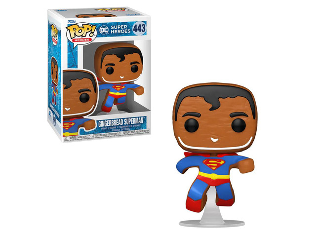 Funko POP Heroes DC Holiday Gingerbread Superman - FUKO64322
