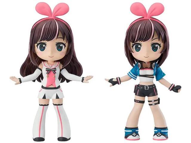 Fine Clover: A. I. Channel - Yurumari Kizuna AI & Kizuna AI Soft Vinyl Figure 2-Piece Set