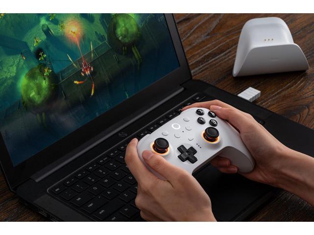 8BitDo - Ultimate 2 Bluetooth Wireless Gaming Controller for Nintendo Switch, PC - White - image 8