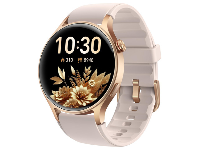 Smart Watch for Women, Answer/Make Call, 1.32'' AMOLED Ultra-Clear Screen Fitness Tracker with Heart Rate/Sleep/Step Monitor, Compatible with...