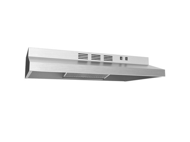 Range Hood 30 Inch Under Cabinet 200 CFM Ductless/Ducted Convertible