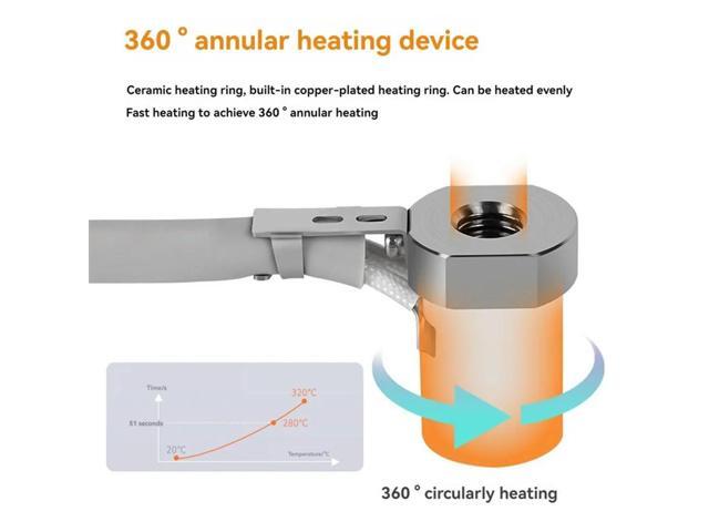 For Voron 2.4/Prusa CHC- V6 Hotend Heating Core Volcano Hotend Kit 3D Printer Parts