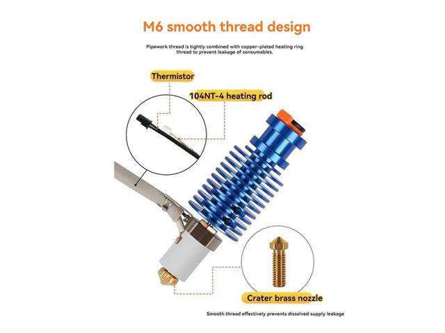 For Voron 2.4/Prusa CHC- V6 Hotend Heating Core Volcano Hotend Kit 3D Printer Parts